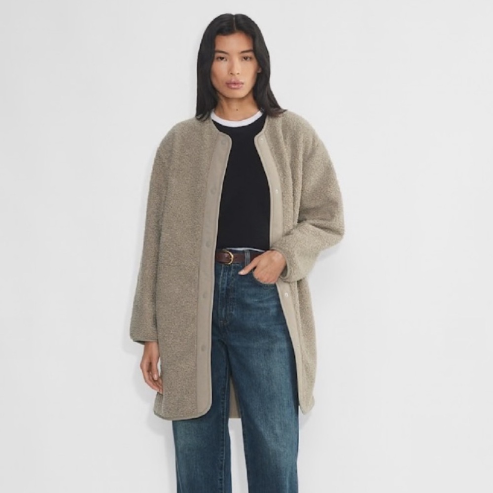 Wilfred Free Sherpa Long Teddy Coat